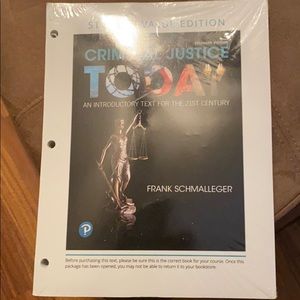 Criminal justice textbook